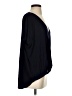 Double Zero Black 3/4 Sleeve Blouse Size S - photo 4