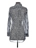 J.Crew 100% Cotton Silver Long Sleeve Blouse Size XS - photo 2