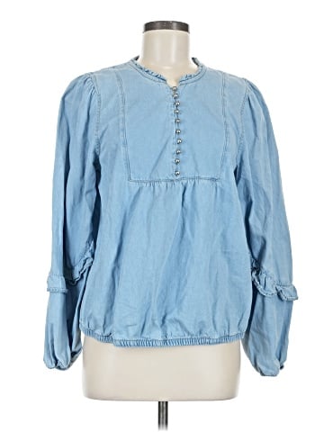 Nicole Miller New York Long Sleeve Blouse (view 1)