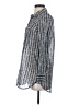 J.Crew 100% Cotton Silver Long Sleeve Blouse Size XS - photo 5
