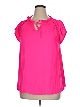 Lane Bryant Short Sleeve Blouse