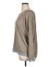 Violeta by Mango Brown Long Sleeve T-Shirt Size XL - photo 5