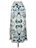 AB Studio Paisley Blue Casual Skirt Size L - photo 2
