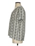 Collective Concepts 100% Polyester Chevron-herringbone Ivory Short Sleeve Blouse Size S - photo 5