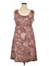 Columbia Paisley Brown Cocktail Dress Size XXL - photo 2