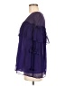 Uterque Purple 3/4 Sleeve Blouse Size S - photo 5
