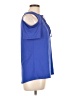 Joe Boxer Blue Sleeveless Blouse Size L - photo 4