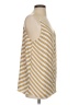 Ann Taylor LOFT 100% Polyester Gold Sleeveless Top Size S - photo 4