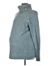 Seraphine Teal Turtleneck Sweater Size 8 - photo 1