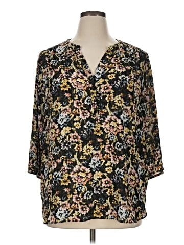 T Tahari 3/4 Sleeve Blouse (view 1)