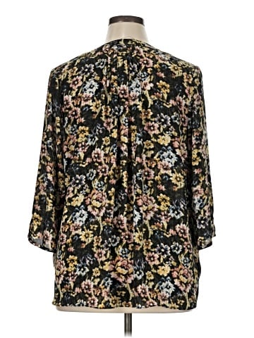 T Tahari 3/4 Sleeve Blouse (view 2)