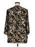 T Tahari 100% Polyester Floral Black 3/4 Sleeve Blouse Size 1X - photo 2