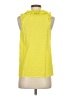 J.Crew Yellow Sleeveless Blouse Size 4 - photo 2