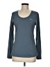 Asics 100% Polyester Gray Long Sleeve T-Shirt Size M - photo 1