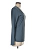Asics 100% Polyester Gray Long Sleeve T-Shirt Size M - photo 4