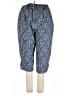 Emery Rose Argyle Blue Casual Pants Size 3X - photo 1