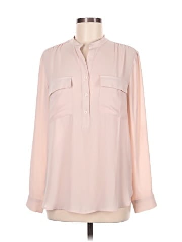 Ann Taylor Long Sleeve Blouse (view 1)