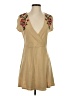 Zara Tan Casual Dress Size S - photo 1