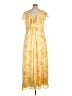 ELOQUII 100% Polyester Tie-dye Yellow Casual Dress Size 16 - photo 2