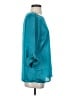 Outback Red 100% Polyester Hearts Teal 3/4 Sleeve Blouse Size XS - photo 4