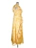 ELOQUII 100% Polyester Tie-dye Yellow Casual Dress Size 16 - photo 4