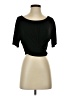 Heavenly Black Short Sleeve Top Size S - photo 1
