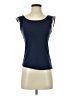 Jennifer Lopez 100% Rayon Blue Sleeveless Top Size XS - photo 1