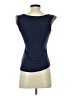 Jennifer Lopez 100% Rayon Blue Sleeveless Top Size XS - photo 2