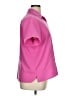 Lands' End 100% Polyester Pink Short Sleeve Blouse Size XL - photo 4