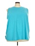 Tek Gear Teal Sleeveless T-Shirt Size 4X - photo 1