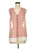 Daniel Rainn 100% Polyester Orange Sleeveless Blouse Size M - photo 1