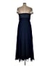 JS Collections 100% Polyester Blue Cocktail Dress Size 16 - photo 2