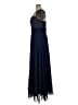 JS Collections 100% Polyester Blue Cocktail Dress Size 16 - photo 5