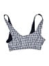 Assorted Brands Checkered-gingham Blue Swimsuit Top Size L - photo 1