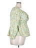 Torrid Green 3/4 Sleeve Blouse Size 2X Plus (2) - photo 4
