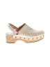 J.Crew 100% Leather Ivory Mule/Clog Size 8 1/2 - photo 1