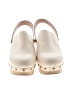 J.Crew 100% Leather Ivory Mule/Clog Size 8 1/2 - photo 2