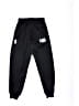 NBA 100% Polyester Solid Black Sweatpants Size 8 - photo 1