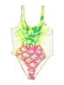 Chubbies Tropical Yellow One Piece Swimsuit Size L - photo 1
