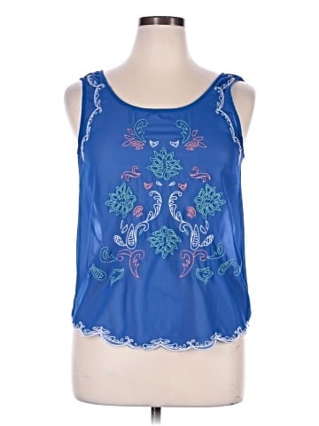 Blu Pepper Sleeveless Blouse (view 1)