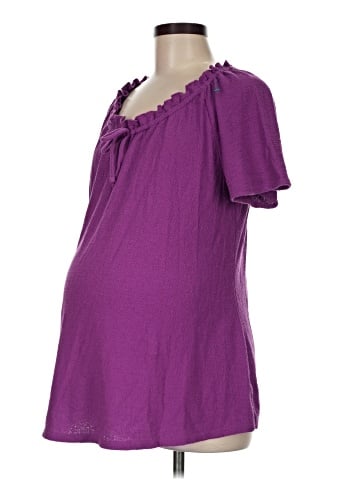 Isabel Maternity Short Sleeve T-Shirt (view 1)
