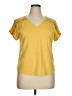 retrology Yellow Short Sleeve Top Size XL (petite) - photo 1