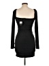 White Fox 100% Polyester Black Cocktail Dress Size L - photo 2