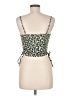 Shein Green Sleeveless Top Size 6 - photo 2