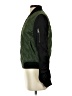 Silence and Noise 100% Polyester Color Block Green Jacket Size S - photo 5