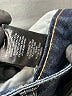 Signature Studio 100% Cotton Graphic Blue Jeans Size 8 - photo 7