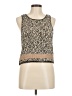 Lou & Grey Tan Sleeveless Top Size M - photo 1