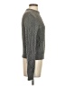Theory Chevron-herringbone Gray Wool Pullover Sweater Size S - photo 4