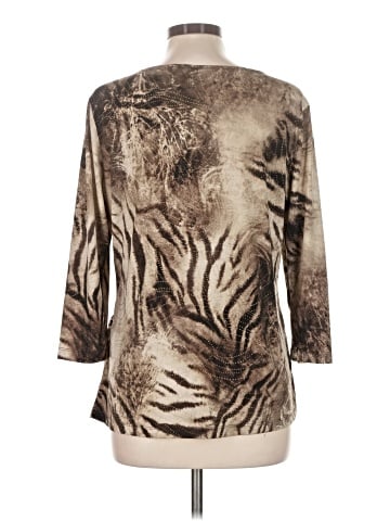 Laura Ashley 3/4 Sleeve Top (view 2)