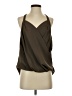 Sunday in Brooklyn Brown Sleeveless Blouse Size XS - photo 1
